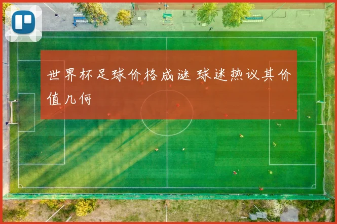 世界杯足球价格成谜 球迷热议其价值几何